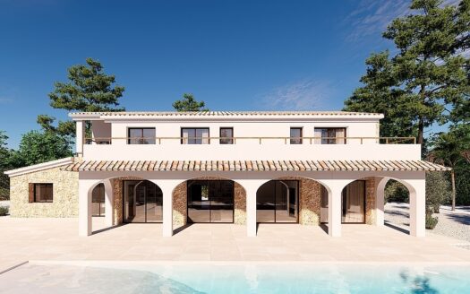 NUEVA CONSTRUCCIÓN CHALET DE LUJO ESTILO RÚSTICO EN COSTA BLANCA