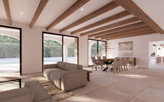 NUEVA CONSTRUCCIÓN CHALET DE LUJO ESTILO RÚSTICO EN COSTA BLANCA