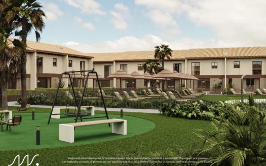 NEWLY BUILT TERRACED HOUSE NEXT TO THE GOLF COURSE