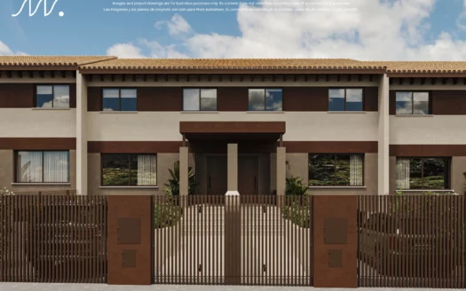 NEWLY BUILT TERRACED HOUSE NEXT TO THE GOLF COURSE